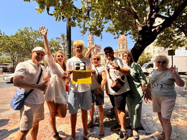 Валенсия в 15:15. Синий маршрут